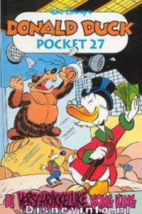 Front cover: Donald Duck Pocket - Serie 3 - 027 - De Verschrikkelijke Kong King