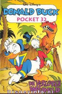 Front cover: Donald Duck Pocket - Serie 3 - 032 - De Verloren Wereld