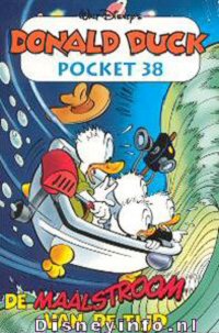 Front cover: Donald Duck Pocket - Serie 3 - 038 - De Maalstroom Van De Tijd