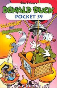 Front cover: Donald Duck Pocket - Serie 3 - 039 - Ballonvaart Met Hindernissen