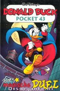 Front cover: Donald Duck Pocket - Serie 3 - 043 - Het Magische Duel