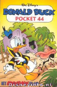 Front cover: Donald Duck Pocket - Serie 3 - 044 - Het Onbewoonbare Eiland