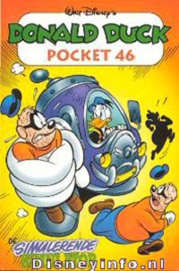 Front cover: Donald Duck Pocket - Serie 3 - 046 - De Simulerende Simulator