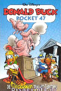 Front cover: Donald Duck Pocket - Serie 3 - 047 - De Duckinnen Van Het Capitool