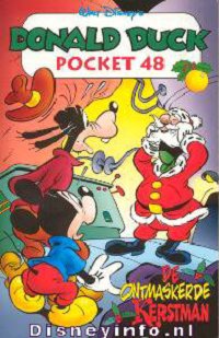 Front cover: Donald Duck Pocket - Serie 3 - 048 - De Ontmaskerde Kerstman