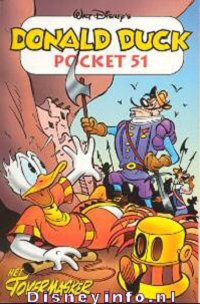 Front cover: Donald Duck Pocket - Serie 3 - 051 - Het Tovermasker