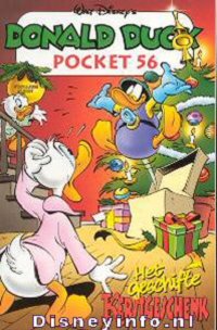 Front cover: Donald Duck Pocket - Serie 3 - 056 - Het Geschifte Kerstgeschenk