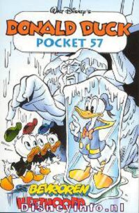 Front cover: Donald Duck Pocket - Serie 3 - 057 - Een Bevroren Heethoofd