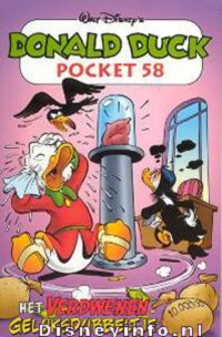 Front cover: Donald Duck Pocket - Serie 3 - 058 - Het Verdwenen Geluksdubbeltje