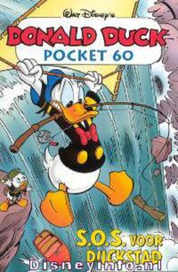 Front cover: Donald Duck Pocket - Serie 3 - 060 - S.O.S. Voor Duckstad