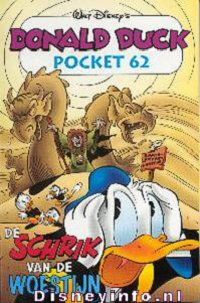 Front cover: Donald Duck Pocket - Serie 3 - 062 - De Schrik Van De Woestijn