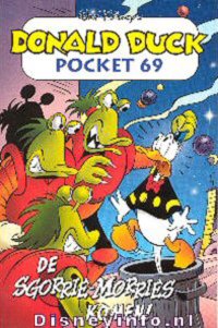 Front cover: Donald Duck Pocket - Serie 3 - 069 - De Sgorrie-Morries Komen!