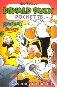 Front cover: Donald Duck Pocket - Serie 3 - 078 - Razernij In Duckstad