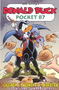 Front cover: Donald Duck Pocket - Serie 3 - 087 - Schurken, Schelmen En Schavuiten