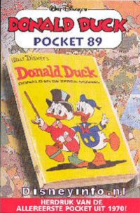 Front cover: Donald Duck Pocket - Serie 3 - 089 - Donald En De Zebra-Mossel