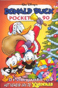 Front cover: Donald Duck Pocket - Serie 3 - 090 - Het Geheim Van De Kerstman