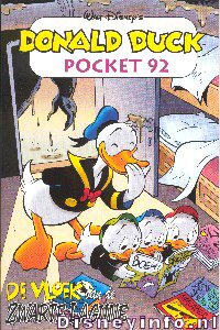 Front cover: Donald Duck Pocket - Serie 3 - 092 - De Vloek Van De Zwarte Lagune