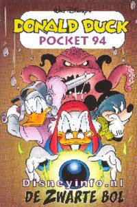 Front cover: Donald Duck Pocket - Serie 3 - 094 - De Zwarte Bol