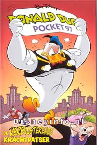 Front cover: Donald Duck Pocket - Serie 3 - 097 - De Verbijsterende Krachtpatser