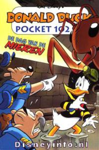 Front cover: Donald Duck Pocket - Serie 3 - 102 - De Dag Van De Mieren