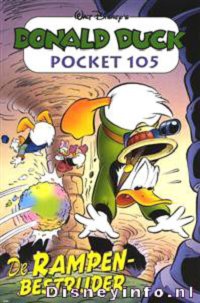 Front cover: Donald Duck Pocket - Serie 3 - 105 - De Rampenbestrijder