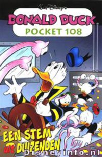 Front cover: Donald Duck Pocket - Serie 3 - 108 - Een Stem Uit Duizenden