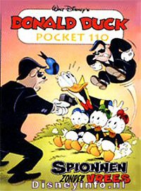 Front cover: Donald Duck Pocket - Serie 3 - 110 - Spionnen Zonder Vrees