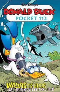 Front cover: Donald Duck Pocket - Serie 3 - 112 - Walvis Te Huur