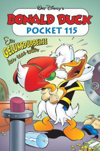 Front cover: Donald Duck Pocket - Serie 3 - 115 - Een Geluksdubbeltje Kan Raar Rollen