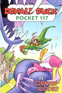 Front cover: Donald Duck Pocket - Serie 3 - 117 - De Draken Ridder