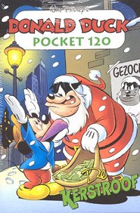 Front cover: Donald Duck Pocket - Serie 3 - 120 - De Kerstroof