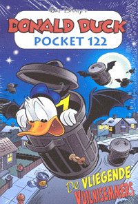 Front cover: Donald Duck Pocket - Serie 3 - 122 - De Vliegende Vuilnisemmers