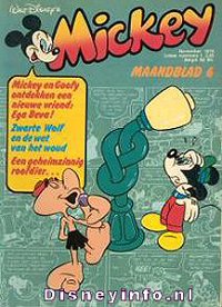 Front cover: Mickey Mouse - Maandblad - 1976-06