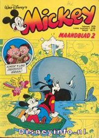 Front cover: Mickey Mouse - Maandblad - 1978-02