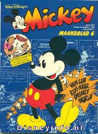 Front cover: Mickey Mouse - Maandblad - 1978-06