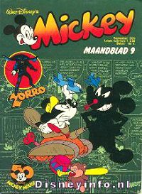 Front cover: Mickey Mouse - Maandblad - 1978-09