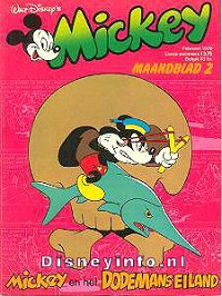 Front cover: Mickey Mouse - Maandblad - 1979-02