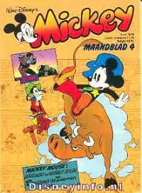 Front cover: Mickey Mouse - Maandblad - 1979-04