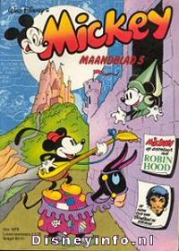 Front cover: Mickey Mouse - Maandblad - 1979-05