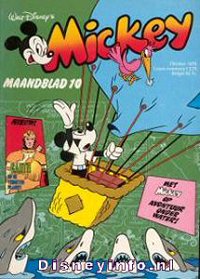 Front cover: Mickey Mouse - Maandblad - 1979-10