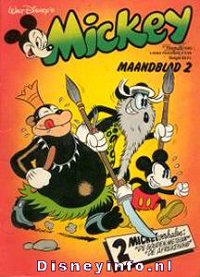 Front cover: Mickey Mouse - Maandblad - 1980-02