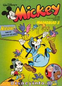 Front cover: Mickey Mouse - Maandblad - 1980-05