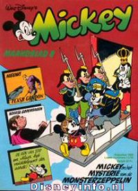 Front cover: Mickey Mouse - Maandblad - 1980-08