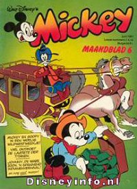 Front cover: Mickey Mouse - Maandblad - 1981-06