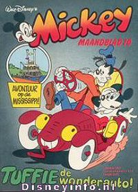 Front cover: Mickey Mouse - Maandblad - 1981-10