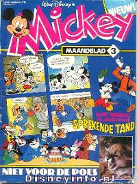 Front cover: Mickey Mouse - Maandblad - 1982-03