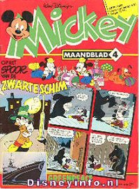 Front cover: Mickey Mouse - Maandblad - 1982-04