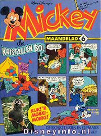 Front cover: Mickey Mouse - Maandblad - 1982-06