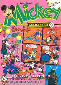 Front cover: Mickey Mouse - Maandblad - 1982-09