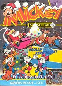 Front cover: Mickey Mouse - Maandblad - 1982-12